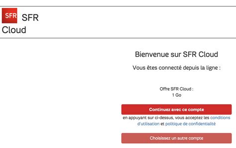 cloud sfr gratuit|Se connecter à SFR Cloud avec son PC ou Mac